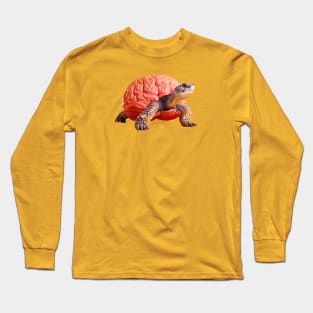 Slow brain Long Sleeve T-Shirt